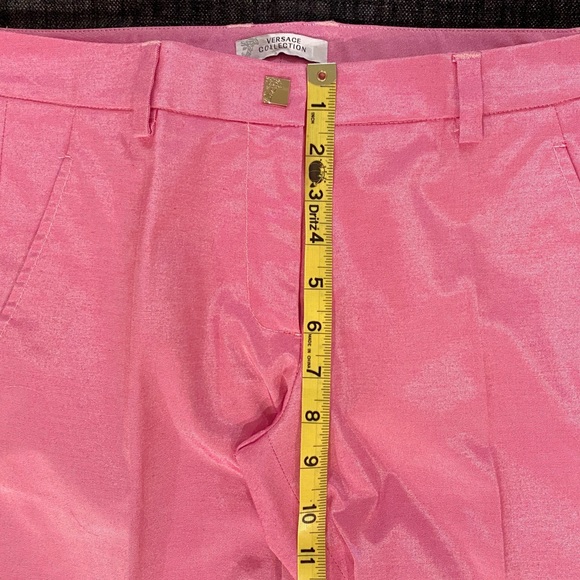 Versace Collection shimmery Pink Pencil Pant - Picture 14 of 15